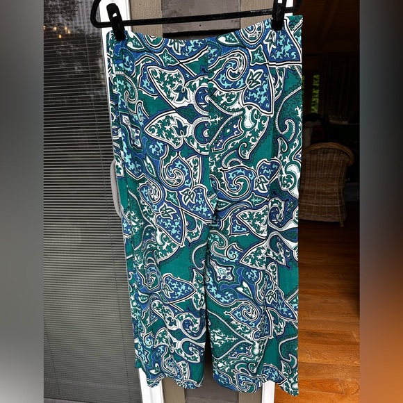 Chico's Women’s Travelers Multicolored Classic Pants Size 2 (12/14) - Picture 3 of 5